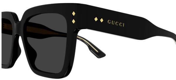 Gucci Negro detalles Dorados